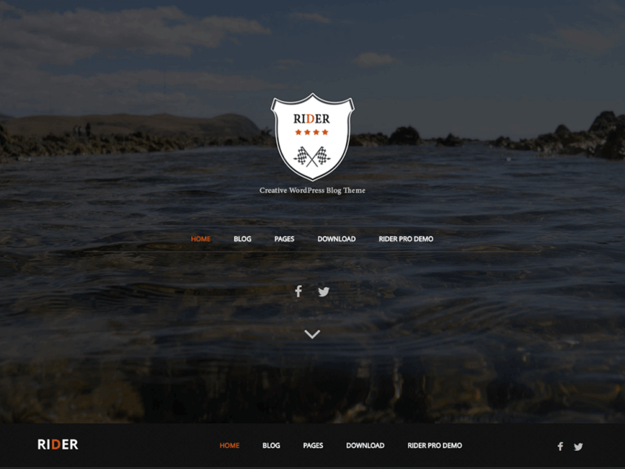 RIder WordPress Theme