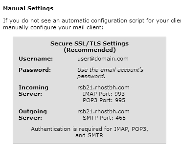 Outlook Manual