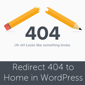 404 Redirects in WordPress