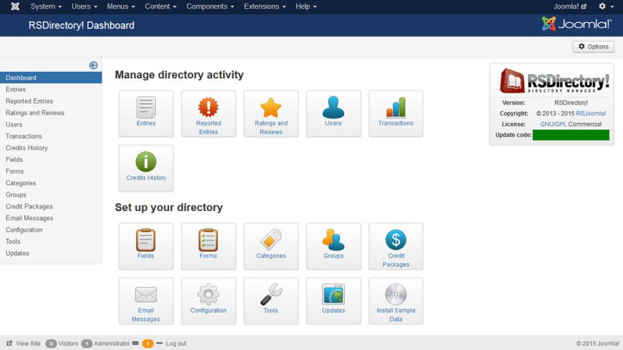 Joomla Content management system