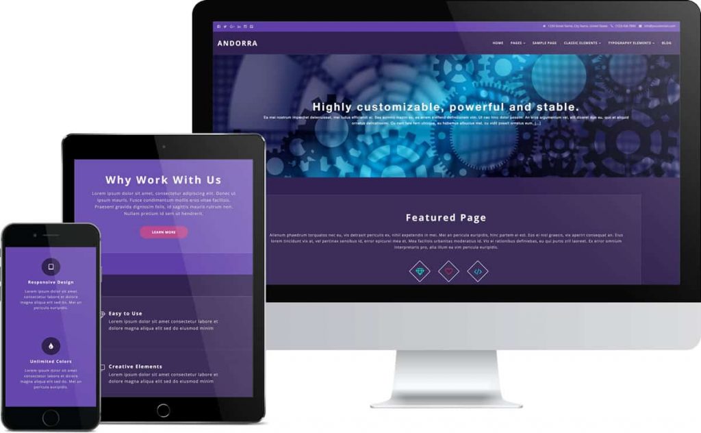 Right Responsive Theme