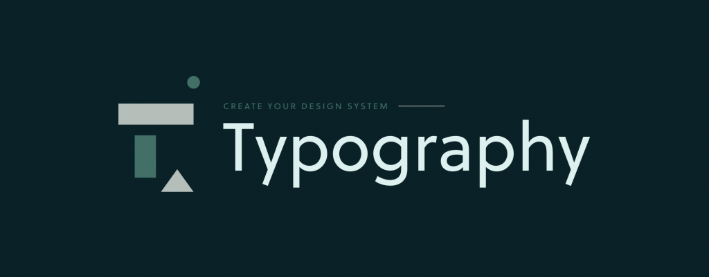 Typography web design