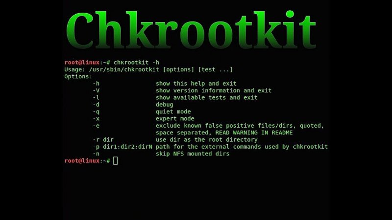 chkrootkit for VPS Hosting