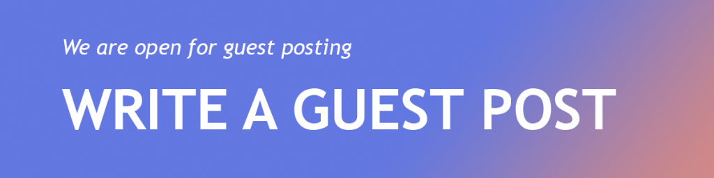 Submit Guest post