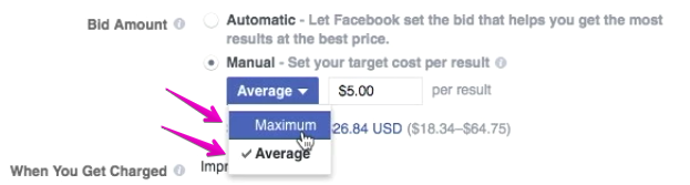 Average Maximum