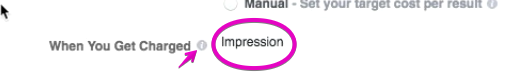 Charge on Impression