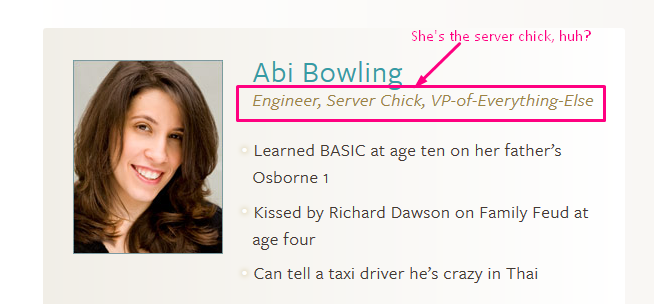 Abi server chick