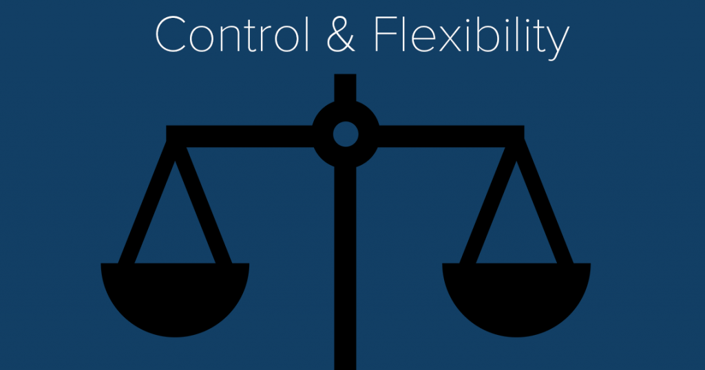 Control and flexibility