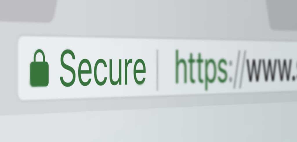 Secured website