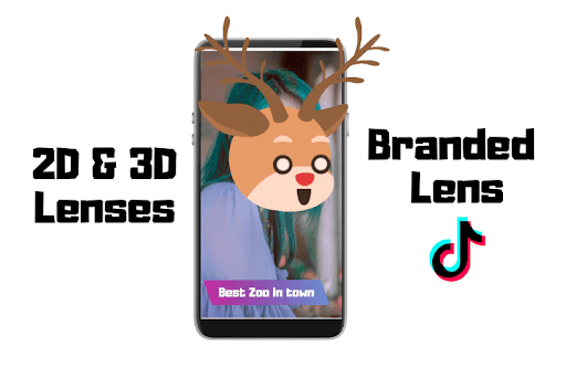 Tiktok marketing brand lens